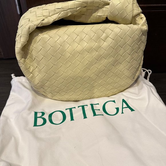 New Bottega Veneta Teen Jodie Yellow Shoulder Bag - Picture 5 of 7